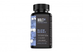 Bolt Coffee Shot Blew Berry   Plastic Jar  60 millilitre